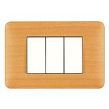 FRAME 3 MOD F/ ADAPTER 3 MOD BEECH