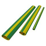 Thin wall heat shrinkable tubing (green-yellow) 40 PCS/PKG. RTC_6,4-3,2-ZZT/1