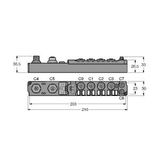 piconet stand-alone module for PROFIBUS-DP 4 Analog Inputs ±10 V   SDPB-40A-1005