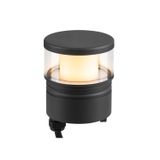 M-POL S Polehead 19W,890/950lm,927/930,IP65,anthracite