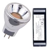 LED MR8 GU4 3W 927 35D Set with dimmable driver