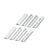 ZBF 4,LGS:GERADE ZAHLEN 42-60 - Zack marker strip