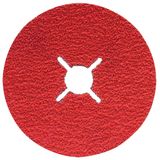 R780 fibre sanding disc, Best for Metal + Inox 125 x 22.23 mm, G50