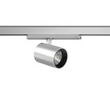 DEECOS S mini track-in, 22 W, 2250 lm, 940, silver, DALI Surface mount
