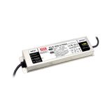 ELG-200-C700A-3Y Led driver, IP65 200,2W, 142-286V, 700mA CC + PE, MEAN WELL