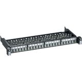 Actassi - Connection panel 1U, equipped with 24x RJ45 UTP Cat. 6 (VDIG118241U60)