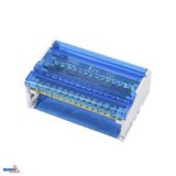 MODULAR DISTRIBUTION BLOCK 60 4x15 (11x5,3mm + 2x7,5mm + 2x9,1mm)
