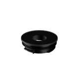 Cover plate, diffuser D 100 H 31 colour: black