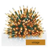 LED Christmas chain – traditional, 22.35 m, outdoor and indoor, vintage