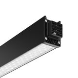 LINEDO, 71 W, 9200 lm, 830, black, DALI Continuous line luminaire, L 1