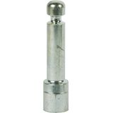 Fixed earthing point with ring groove D 16mm and female thread M16