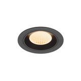 NUMINOS© M, recessed ceiling light, 2700K, 40ø IP20 round bl