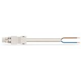 pre-assembled connecting cable Eca Socket/open-ended black