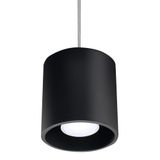 HANGING LAMP ORBIS 1 BLACK GU10 1X40W IP20