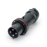 PLUG 60A 3P 4W 6h IP44