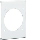 Pre-cut lid CEE FB 60130 traffic white