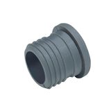 Winddichte afsluitdop; grijs