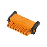 PCB plug-in connector, female plug, 5.08 mm, Number of poles: 3, 180°, PUSH IN with actuator, Clamping range, max. : 3.31 mm², Box