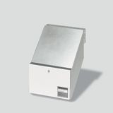 BKV 611-3/2-0 W Pass-through letterbox for installation in the wall