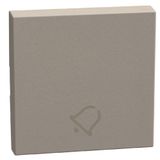Light Now - switch cover bell 2m stone