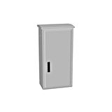 MAXIPOL + Rain roof, bottom open, 1 door H1000 W500 D312mm
