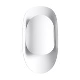 WALL LAMP TEAR WHITE GU10 1X40W IP20