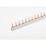 Phase busbar (Terminals), 80, Number of poles: 38, Insulated: Yes, 16