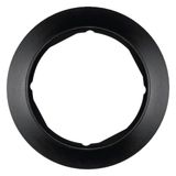 Frame 1gang for centre plate 1930 black