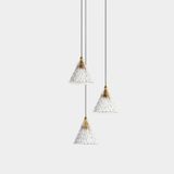 Pendant Veneto Surfaced 3 Bodies LED 15W 2700K Black 268lm  15-7602-60-DO