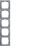 Frame 5gang, S.1, al. matt