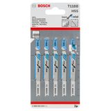 Jigsaw blade T 118 B Basic for Metal 5 pcs.