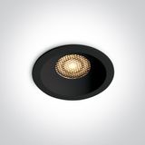 BLACK 14W CCTV HONEYCOMB IP20 230V DARK LIGHT