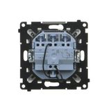 Single IEC antenna socket - male terminal, (module), Simon 24, IP20, champagne matt