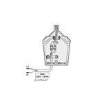 EOLIS SENSOR RTS 5M BLACK CABL