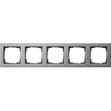 cov.fr. 5-g Gira E2 stainl.steel