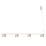 Chandelier AURA 4 beige Gx53