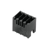 PCB plug-in connector, male header, closed side, THT/THR solder connection, 3.50 mm, Number of poles: 24, 180°, Solder pin length (l): 3.5 mm, tinned, black, Tape