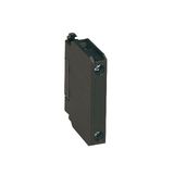 Auxiliary contact for front lateral mounting. Screw terminals, for BF... series contactors, 1NO