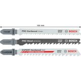 15-piece T-Shank jigsaw blade set for wood 15 pcs.