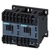 Reversing contactor assembly AC-3, 5.5 kW/400 V 48 V DC 3-pole S00