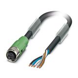SAC-5P- 5,0-186/M12FS - Sensor/actuator cable