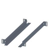 SIVACON, slide rail, for 19 fixed-mounted, D: 600 mm, zinc-plated