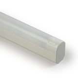Recessed mnt. univ. luminaire 1x28W T5/G5 220-240V 0/50-60Hz