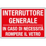 Various sign - Al - Dimensions: 500x330 mm