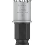 PRO Sheet Metal Power Change Plus Hole Saw 22  mm