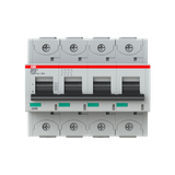 S804PV-SP125 High-performance circuit breaker string fuse 1,500V DC, 125 A, 4-pole