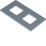 support plate f GTVD2/3 2xRJ45 17,2x18,3