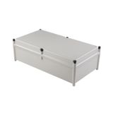 TBF (polyester empty enclosure), Empty enclosure, Height: 558 mm, Width: 302 mm, Depth: 175 mm, Material: Glass fibre-reinforced polyester, untreated, Light Grey