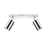 CEILING LAMP RING 2 CHROME GU10 2X40W IP20