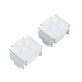 TECTON T EC IP64 2PCS - Mounting rail end cap set